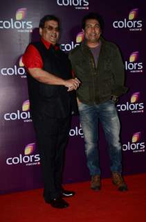 Shekhar Suman And Subhash Ghai at Color's Party