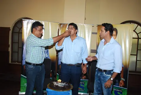 Anup Soni with Crime Patrol Team at  Success Bash