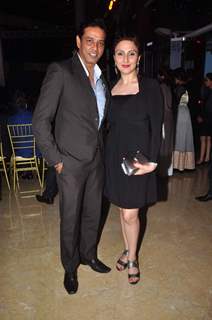 Anup Soni and Juhi Babbar at Lorenzo Quinn Launch