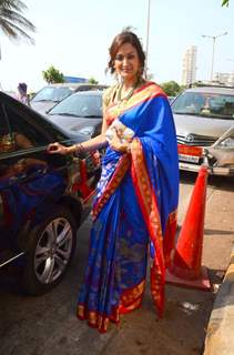 Gayatri Joshi Snapped at a Wedding