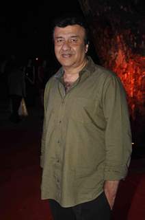 Anu Malik poses for the media at Videocon Bash