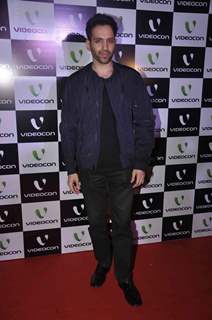 Luv Sinha poses for the media at Videocon Bash