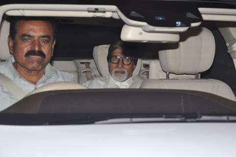 Amitabh Bachchan Attends the Screening of OK Kanmani