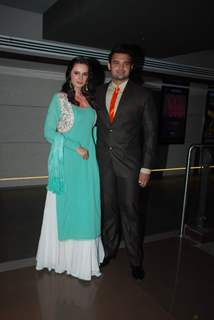 Evelyn Sharma and Mahaakshay Chakraborty at Ishq Dariyan Music Launch