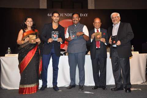 Varun Dhawan at Indian Cancer Society's Anti - Tobacco Campaign