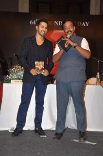 Varun Dhawan at Indian Cancer Society's Anti - Tobacco Campaign