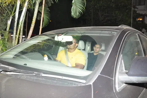 Ayan Mukherjee Snapped at Karan Johar's Bash