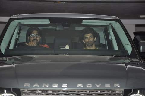 Aditya Roy Kapoor Snapped at Karan Johar's Bash