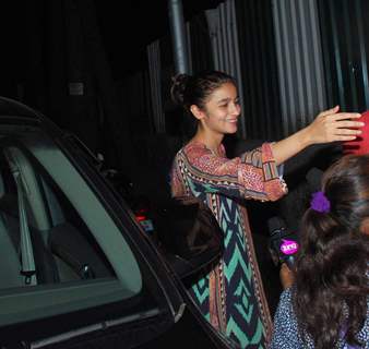 Alia Bhatt was snapped at Copa