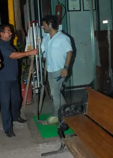 Vikas Bahl was snapped at Copa