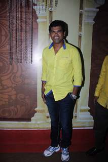 Siddharth Jadhav poses for the media at Sankruti Kala Darpan Marathi Awards