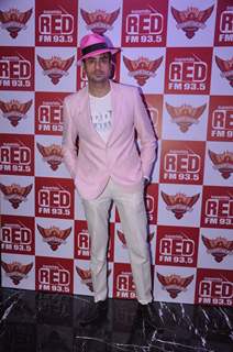 Pritam Singh poses for the media at Red FM Bash for Sunrisers Hyderabad Team