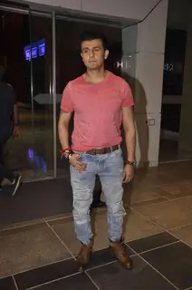 Sonu Niigam Snapped at Amar Singh's Bash