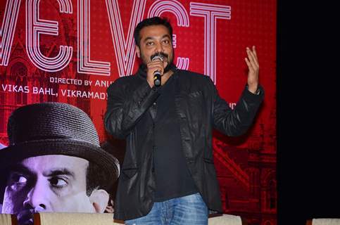 Anurag Kashyap at 2nd Trailer Launch of Bombay Velvet