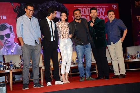 Team Bombay Velvet at 2nd Trailer Launch of Bombay Velvet