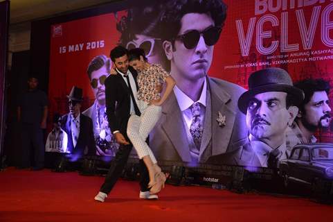 Ranbir Kapoor And Anushka Sharma at 2nd Trailer Launch of Bombay Velvet