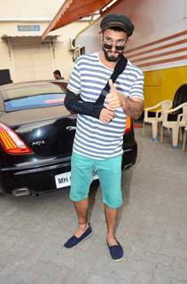 Ranveer Singh Snapped at Mehboob Studio