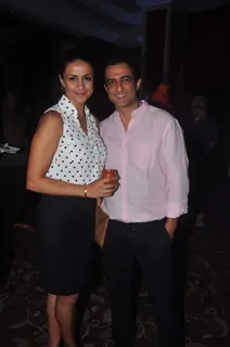 Sanjay Suri and Gul Panag at J & K Bash