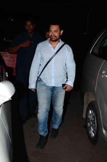 Aamir Khan Snapped at Airport