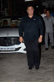 Rishi Kapoor at Special Screening of Bombay Velvet