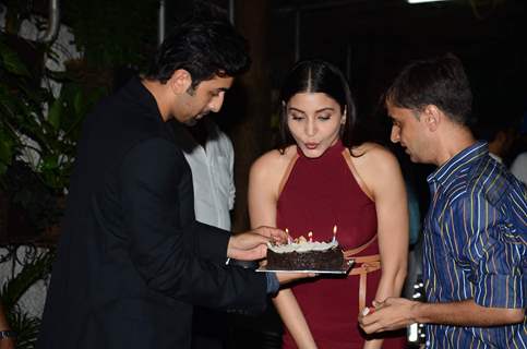 Cake Cutting at Special Screening of Bombay Velvet