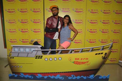 Ranveer Singh Promoting Dil Dhadakne Do at Radio Mirchi Studio