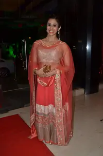 Kishwer Merchant at Karan Patel and Ankita's Sangeet Ceremony