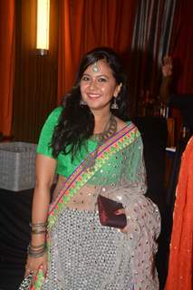 Roopal Tyagi at Karan Patel and Ankita's Sangeet Ceremony