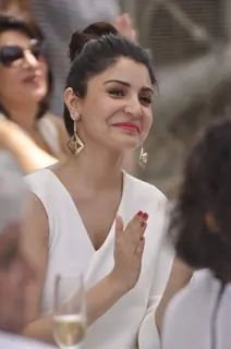 Anushka Sharma was snapped at the Music Launch of Dil Dhadakne Do