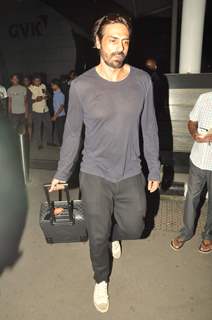 Arjun Rampal was snapped at Airport