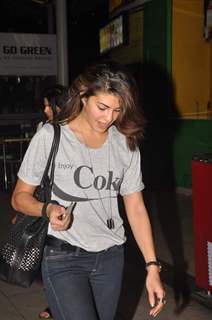 Jacqueline Fernandes was snapped at Airport