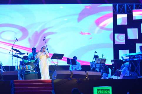 Asha Bhosle at a Concert in Baroda Palace