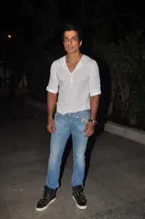Sonu Sood at Priyanka and Kangana's Bash for Winning National Awards