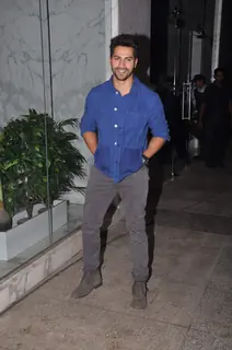 Varun Dhawan at Priyanka and Kangana's Bash for Winning National Awards
