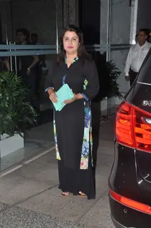 Farah Khan at Priyanka and Kangana's Bash for Winning National Awards