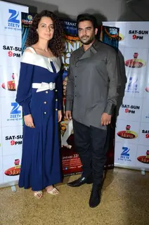 Kangana and Madhavan at Promotions of Tanu Weds Manu Returns on DID Supermoms Season 2