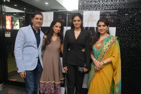 Sridevi at Shaina NC's Collection Launch for Gehna