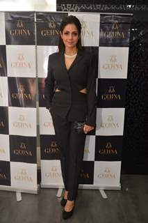 Sridevi at Shaina NC's Collection Launch for Gehna