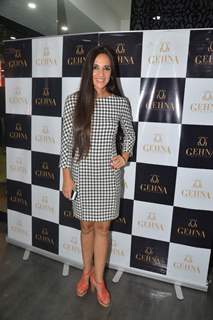 Tara Sharma at Shaina NC's Collection Launch for Gehna