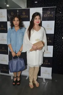 Alka Yagnik at Shaina NC's Collection Launch for Gehna