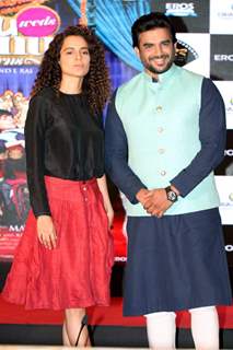 Kangana and Madhavan at Promotions of Tanu Weds Manu Returns