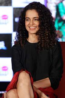 Pretty Kangana Ranaut at Promotions of Tanu Weds Manu Returns