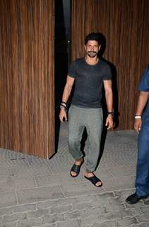 Farhan Akhtar at Aamir Khan's Bash