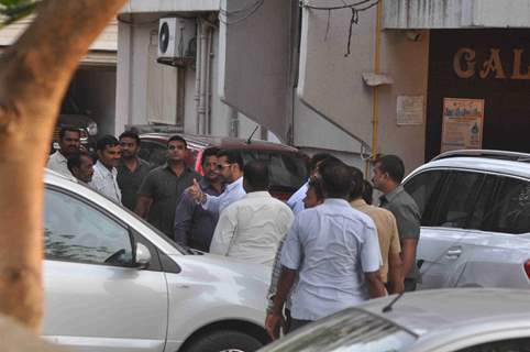 Salman Khan waves to the fans