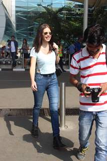 Kalki Koechlin snapped at Airport