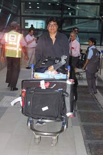 Vashu Bhagnani Snapped at Airport