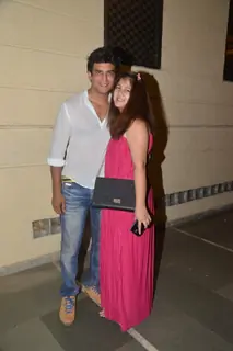 Sharad Kelkar and Keerti Kelkar at Special Screening of Rann