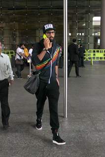 Siddharth Mallya Snapped at Airport