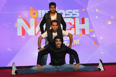 Macedon Dmello, Shantanu Maheshwari and Nimit Kotian at Launch Bindass Naach by Disney ABCD