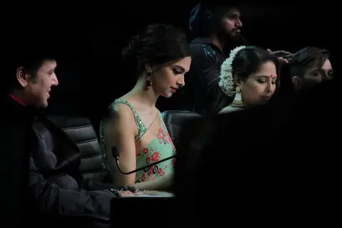 Deepika Padukone snapped at the Promotions of Piku on DID Supermoms Season 2